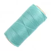 Bobina di filo cerato Linhasita per micro macramè 0,5 mm - Baby Blue (398) x335m