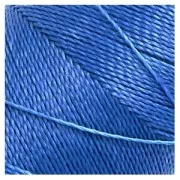 Bobina di filo cerato Linhasita per micro macramè 0,5 mm - Blu (692) x335m