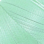 Bobina di filo cerato Linhasita per micro macramè 0,5 mm - Menta (230) x335m