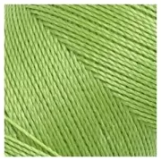 Bobina di filo cerato Linhasita per micro macramè 0,5 mm - Verde lime (1019) x335m