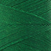 Bobina di filo cerato Linhasita per micro macramè 0,5 mm - Verde (1045) x335m