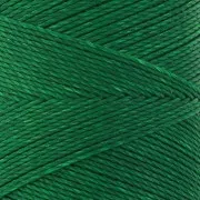 Bobina di filo cerato Linhasita per micro macramè 0,5 mm - Verde (1045) x335m