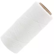 Bobina di filo cerato Linhasita per micro macramè 0,5 mm - Bianco (BCO ALV) x335m