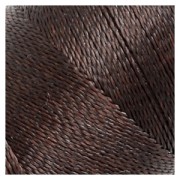 Bobina di filo cerato Linhasita per micro macramè 0,5 mm - Marrone (259) x335m