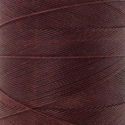Bobina di filo cerato Linhasita per micro macramè 0,5 mm - Marrone cioccolato (29) x335m