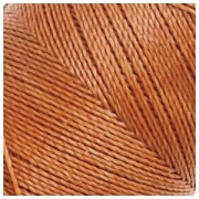 Bobina di filo cerato Linhasita per micro macramè 0,5 mm - Camel Brown (498) x335m