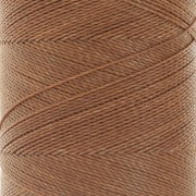 Bobina di filo cerato Linhasita per micro macramè 0,5 mm - Autumn Brown (631) x335m