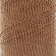 Bobina di filo cerato Linhasita per micro macramè 0,5 mm - Autumn Brown (631) x335m