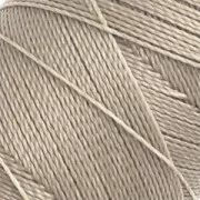Bobina di filo cerato Linhasita per micro macramè 0,5 mm - Beige (05) x335m