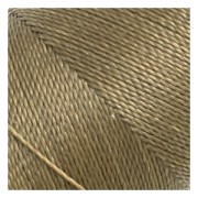 Bobina di filo cerato Linhasita per micro macramè 0,5 mm - Bronzo antico (204) x335m