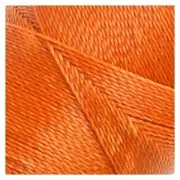 Bobina di filo cerato Linhasita per micro macramè 0,5 mm - Arancione (387) x335m