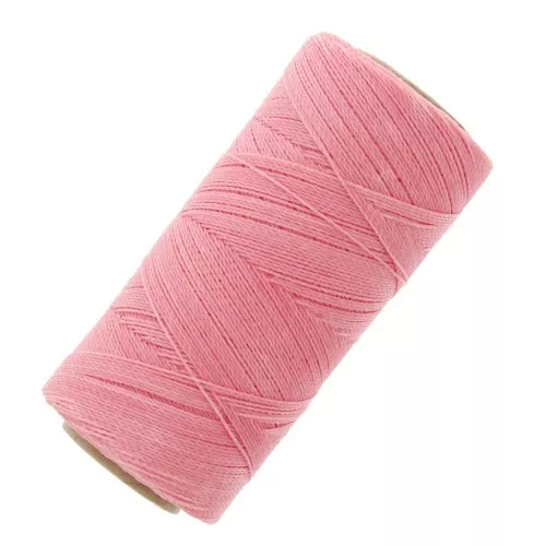 Bobina di filo cerato Linhasita per micro macramè 0,5 mm - Salmone (324) x335m