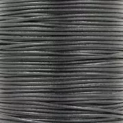 Cordone cuoio europeo 1mm Nero xm. 1