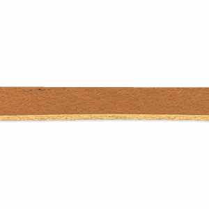 Laccetto cuoio europeo quadrato 3 mm Camel x1m