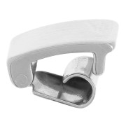 Chiusura 5 mm per catena strass - Placcatura argento fino x 1|raw }}