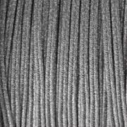 Soutache brillante di fabbricazione italiana 3,5 mm Grigio / Argento x1m