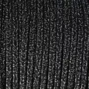 Soutache brillante di fabbricazione italiana da 3,5 mm nero/argento x1m