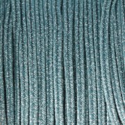 Soutache brillante di produzione italiana 3,5 mm Blu grigio / argento x1m