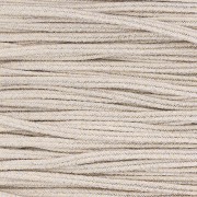 Soutache brillante di fabbricazione italiana 3,5 mm Beige / Oro x1m