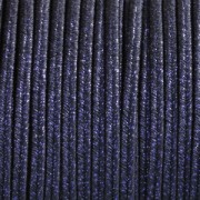 Soutache Moonlight Fabbricazione italiana 3.5 mm Bleu nuit / Violet x1m