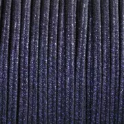 Soutache Moonlight Fabbricazione italiana 3.5 mm Bleu nuit / Violet x1m