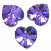 Cuori PureCrystal 6228 Crystal Heliotrope mm. 10,3x10 x6