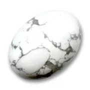 Cabochon ovale mm. 25x18 Howlite
