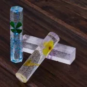 Stampo silicone per realizzare dei pendenti in resina 40 mm quadrato/rotondo