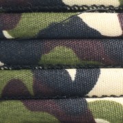 Cordone cotone tubolare 6 mm - mimetica Kaki/Marrone/Beige x1m|raw }}