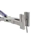 Morsetto per bobina/anello - Blu x1