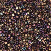 Miyuki Delica 11/0 DB0029 - Viola oro iris metallizzato x8g