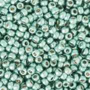 Rocaille Miyuki Duracoat 11/0 4216 - Schiuma di mare galvanizzata x8g