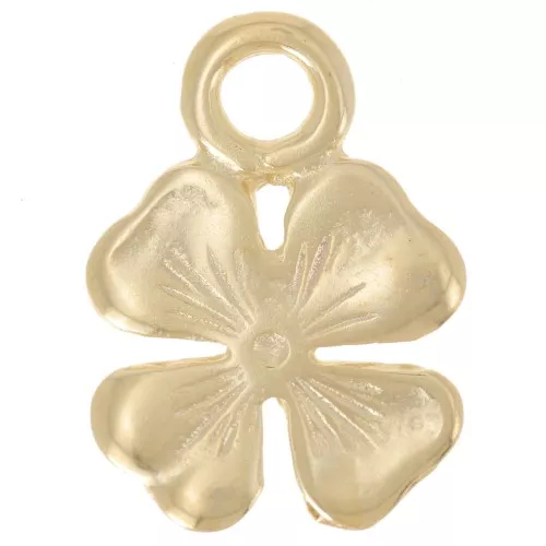 Ciondolo 17x12 mm Dorato x1