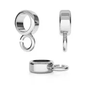 Passante con gancio per ciondolo 9.5 mm Argento 925 x1