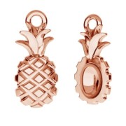 Ciondolo ananas 14mm Argento 925 ora rosa  x1|raw }}