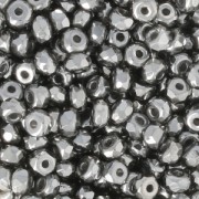 Perle in vetro Rep. Ceca Micro Spacers 2x3 mm Chrome x50|raw }}