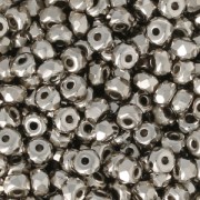 Perle in vetro Rep. Ceca Micro Spacers 2x3 mm Nickel Plated x50|raw }}