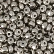 Perle in vetro Rep. Ceca Micro Spacers 2x3 mm Nickel Plated x50