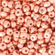 Perle in vetro Rep. Ceca Micro Spacers 2x3 mm Copper Plated x50|raw }}