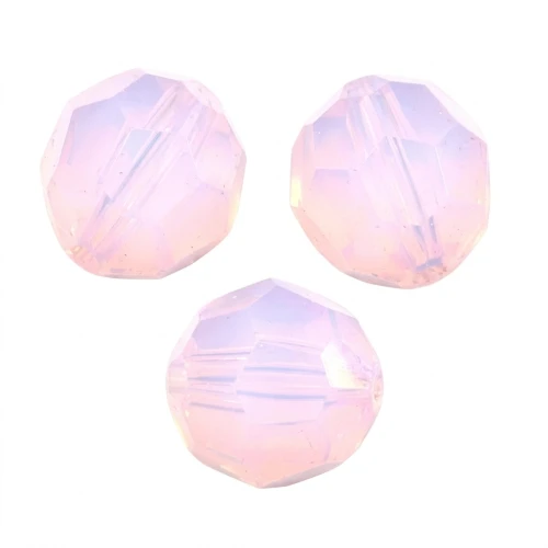 Perle rotonde PureCrystal 5000 6 mm - Opale rosa x6