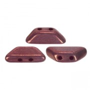 Perle in vetro Tinos® par Puca® 4x10 mm Opaque Lumi Amethyst x10g