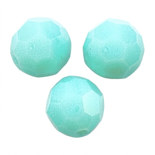 PureCrystal 5000 Perle rotonde da 4 mm - Menta Alabastro x20