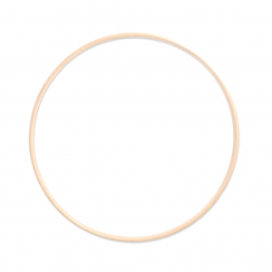 Cerchio di legno per acchiappasogni e decorazione 25 cm x1