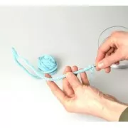 Filato per maglieria da personalizzare 5 mm - Giallo x 5m