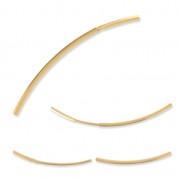 Chiusura per filo e cavo da 1mm dorato x1