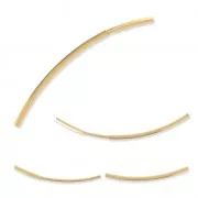 Chiusura per filo e cavo da 1mm dorato x1