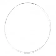 Girocollo 42 cm Ottone/rodiato x1