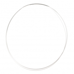 Girocollo 42 cm Ottone/rodiato x1