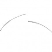 Girocollo 42 cm Ottone/rodiato x1