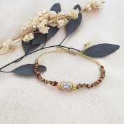 Cotone perlè metallizzato DMC n°5 Dorato (5282) x25m